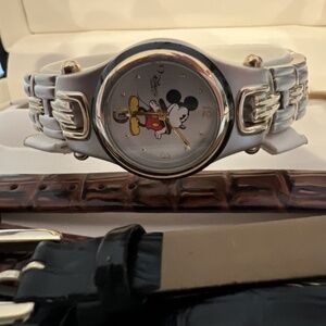 Disney Wrist Watch - Classic Mickey Mouse with Interchangeable Bands & Bezels